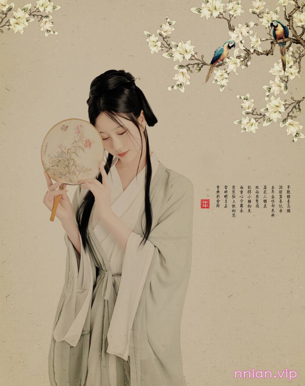 图片[4]-年年 NO.039 白玉兰 [26P 244MB] - 年年写真站-年年写真站