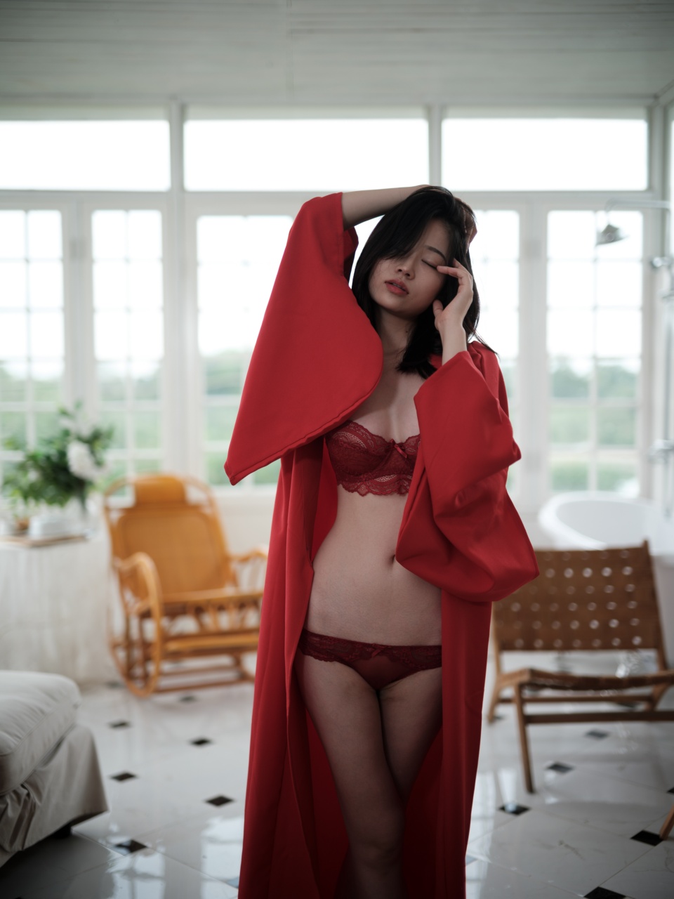 图片[4]-年年 NO.079 红和服 [34P 75MB]-年年写真站